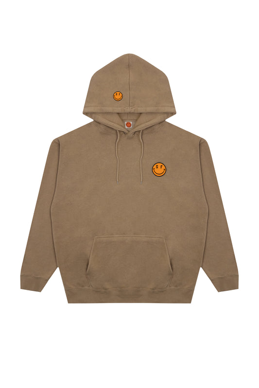 Orange Smile Sand Hoodie